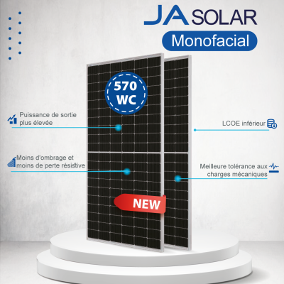 PANEL JA SOLAR 570W JAM72S30 LR